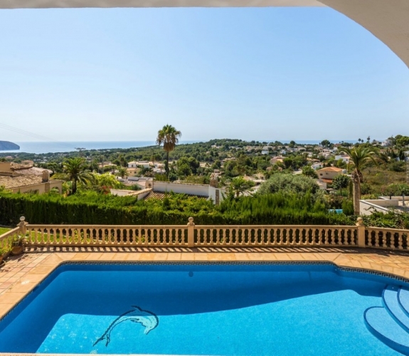 Moraira Alicante Villas Villa med 3 selvstændige boliger med fantastisk havudsigt