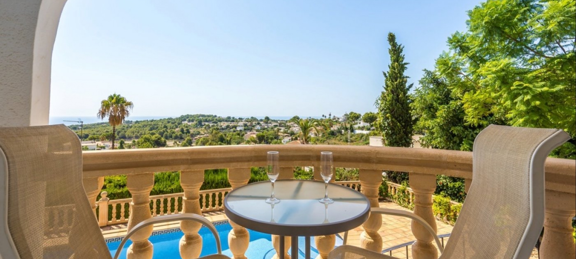 Moraira Alicante Villas Villa med 3 selvstændige boliger med fantastisk havudsigt