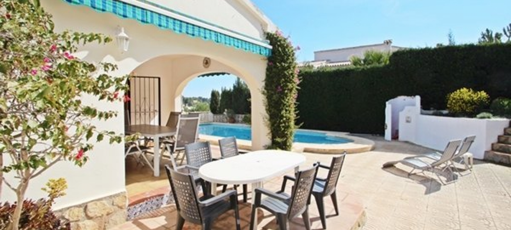 La Fustera, Benissa walking distance to the beach and with guest apartment