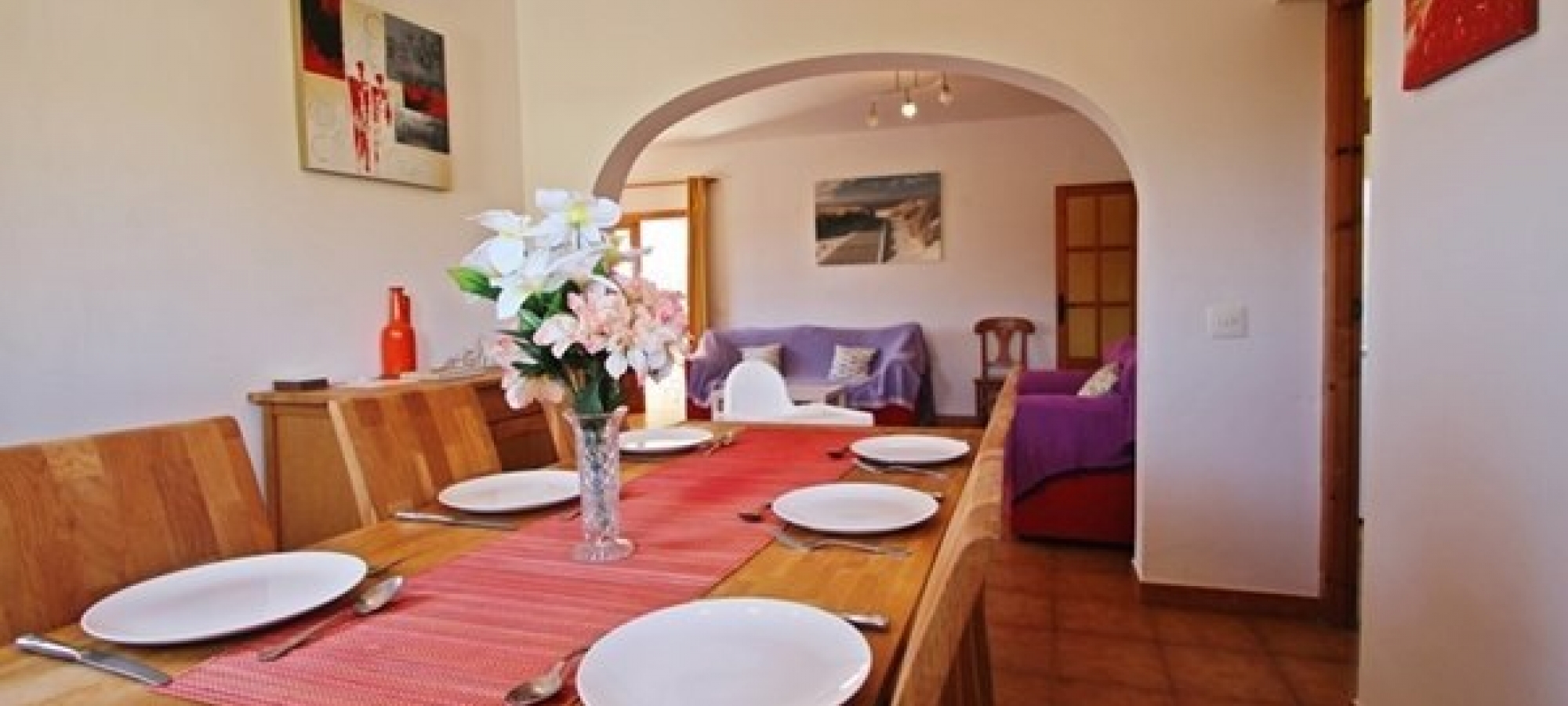 La Fustera, Benissa walking distance to the beach and with guest apartment