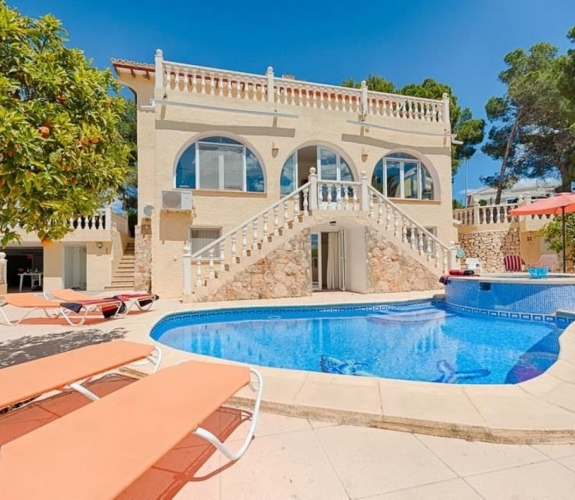 SPANIEN >>Valencia region  COSTA BLANCA >> MORAIRA >> SAN JAIME - Villa med fantas...