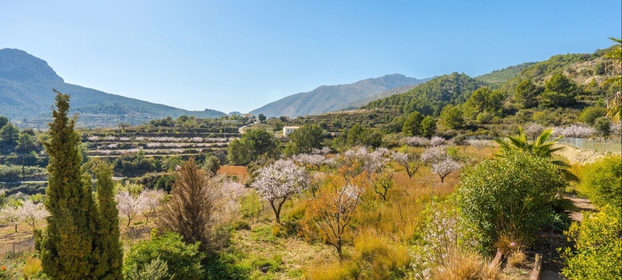 FINCA on a quiet area with panoramic views