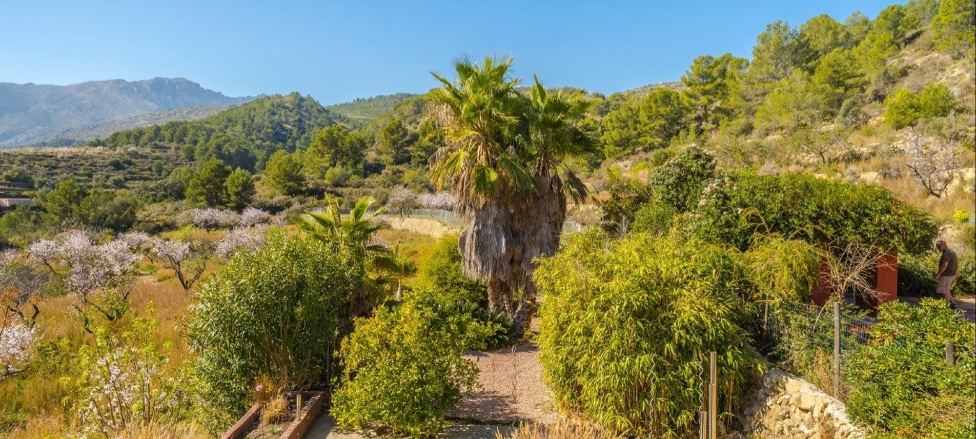 FINCA on a quiet area with panoramic views