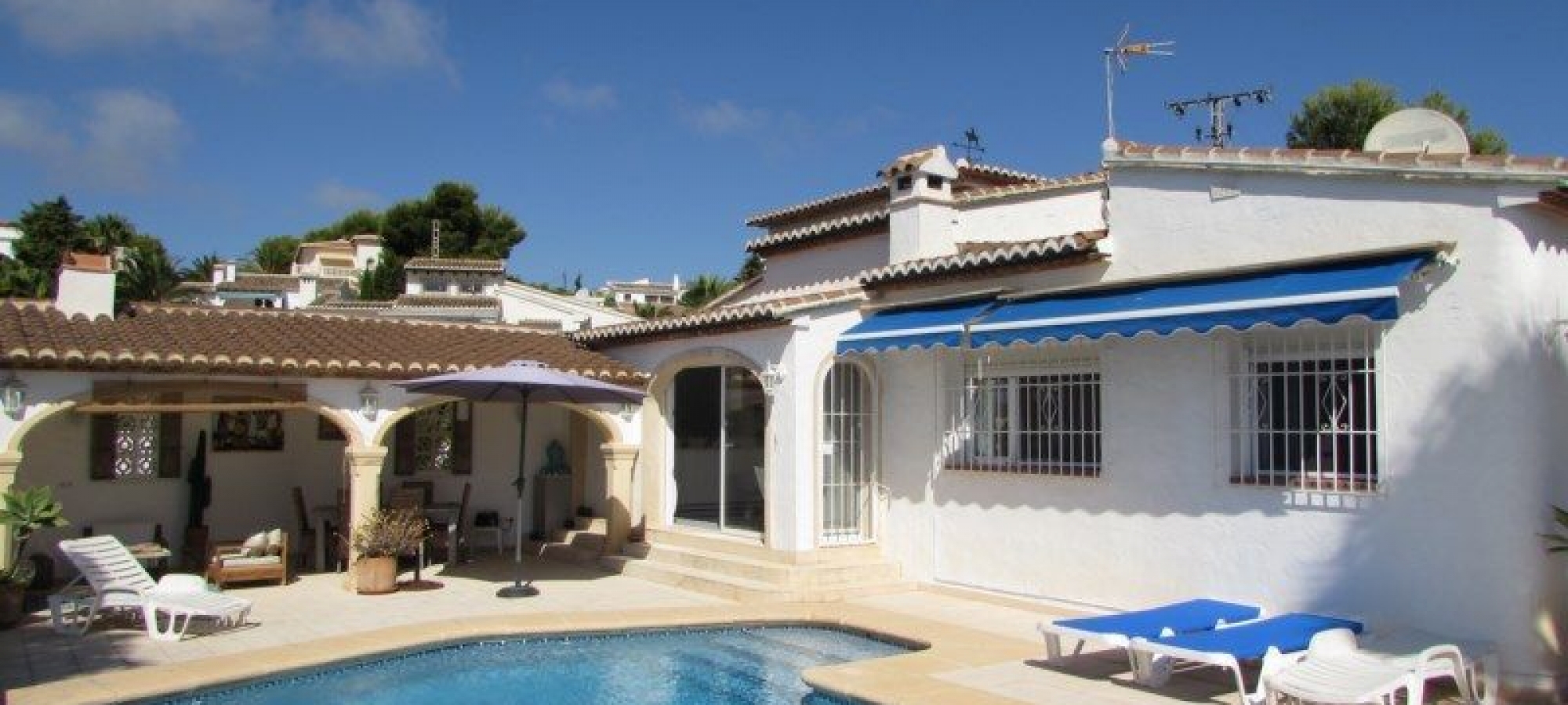 Moraira Alicante Villas COSTA BLANCA >> MORAIRA PINAR ADVOCAT> HAVUDSIGT