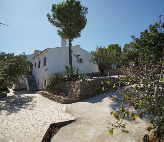 BENISSA> COLLADO  Country house med en fantastisk panoramaudsigt