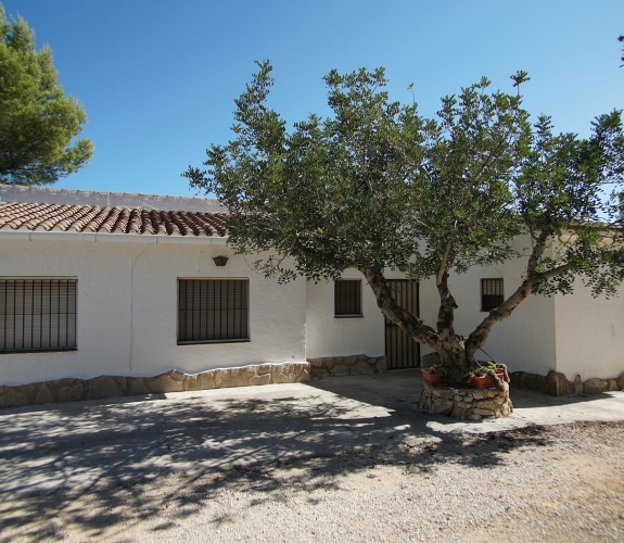 BENISSA> COLLADO  Country house med en fantastisk panoramaudsigt