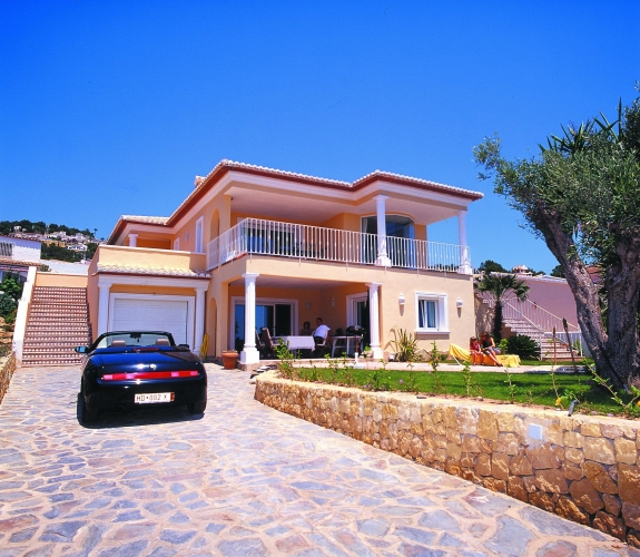 Pinar del Advocat, Moraira, Costa Blanca, with guest apartment.