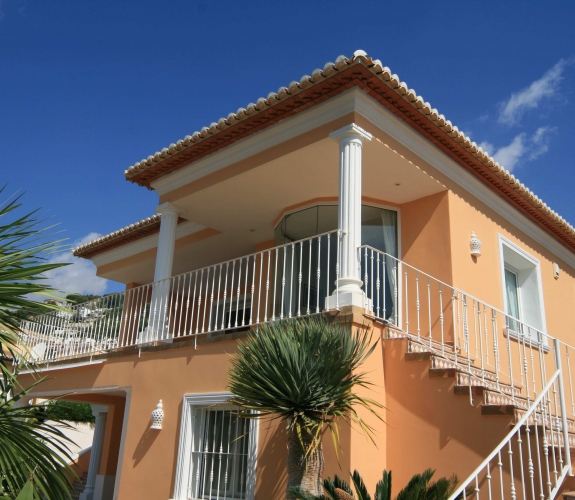 Pinar del Advocat, Moraira, Costa Blanca, with guest apartment.