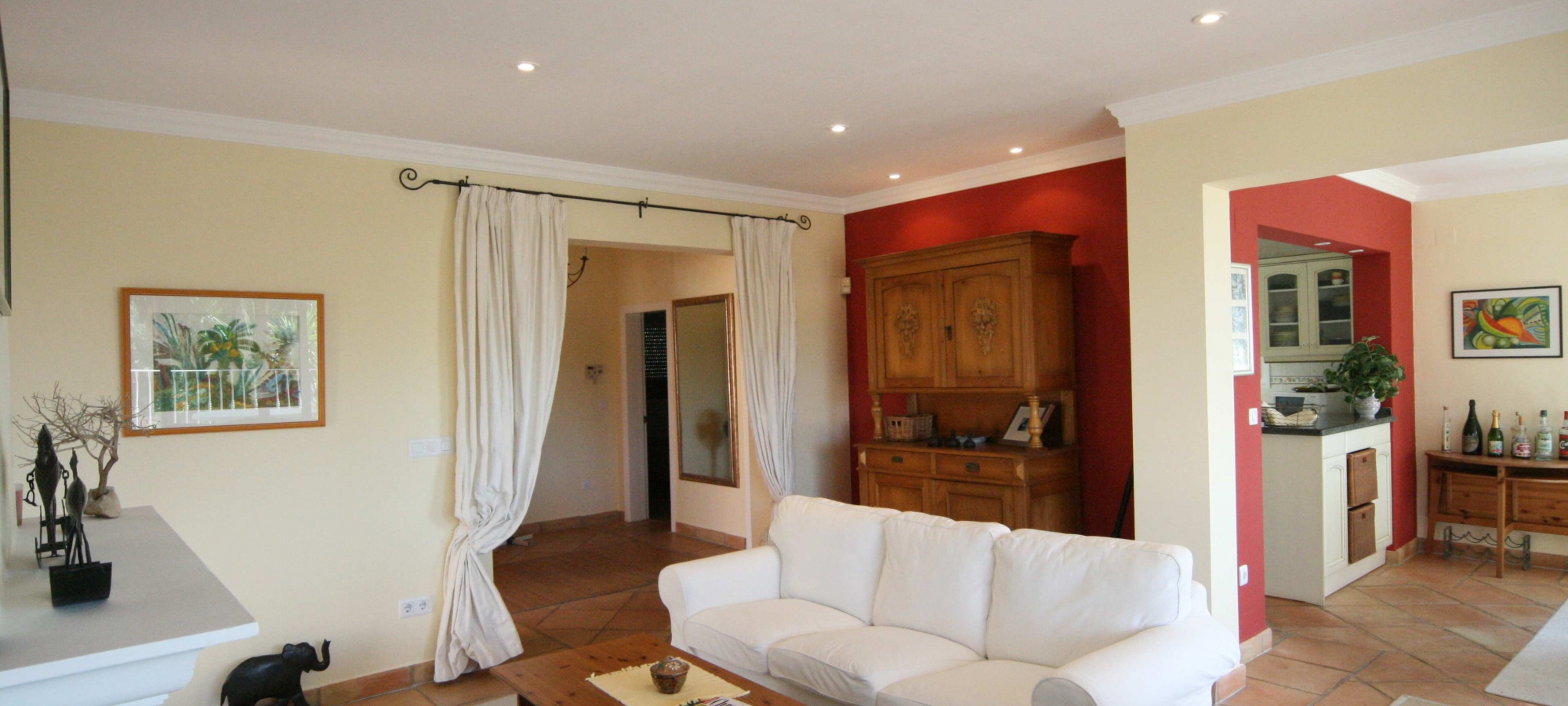 Pinar del Advocat, Moraira, Costa Blanca, with guest apartment.