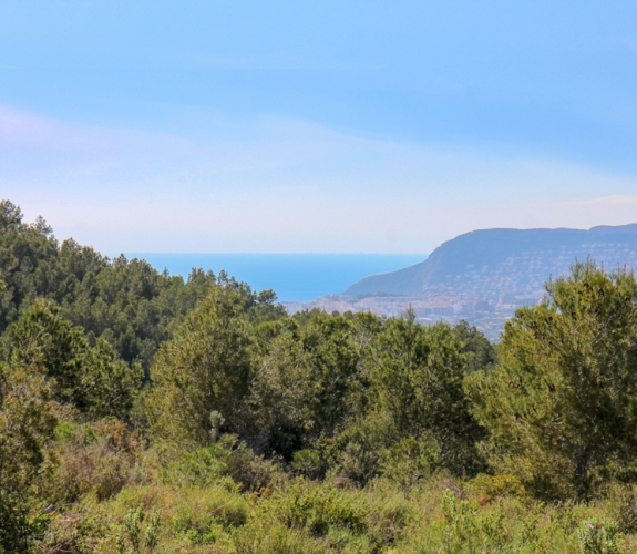 BENISSA >> PEDRAMALA> panoramaudsigt og havudsigt