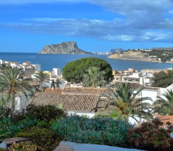 MORAIRA >> PLA DEL MAR> VILLA inden for en kort gåtur til byen og strande