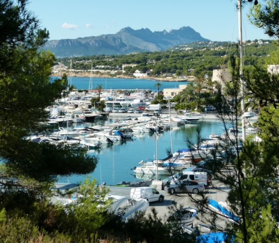 MORAIRA >> PLA DEL MAR> VILLA inden for en kort gåtur til byen og strande