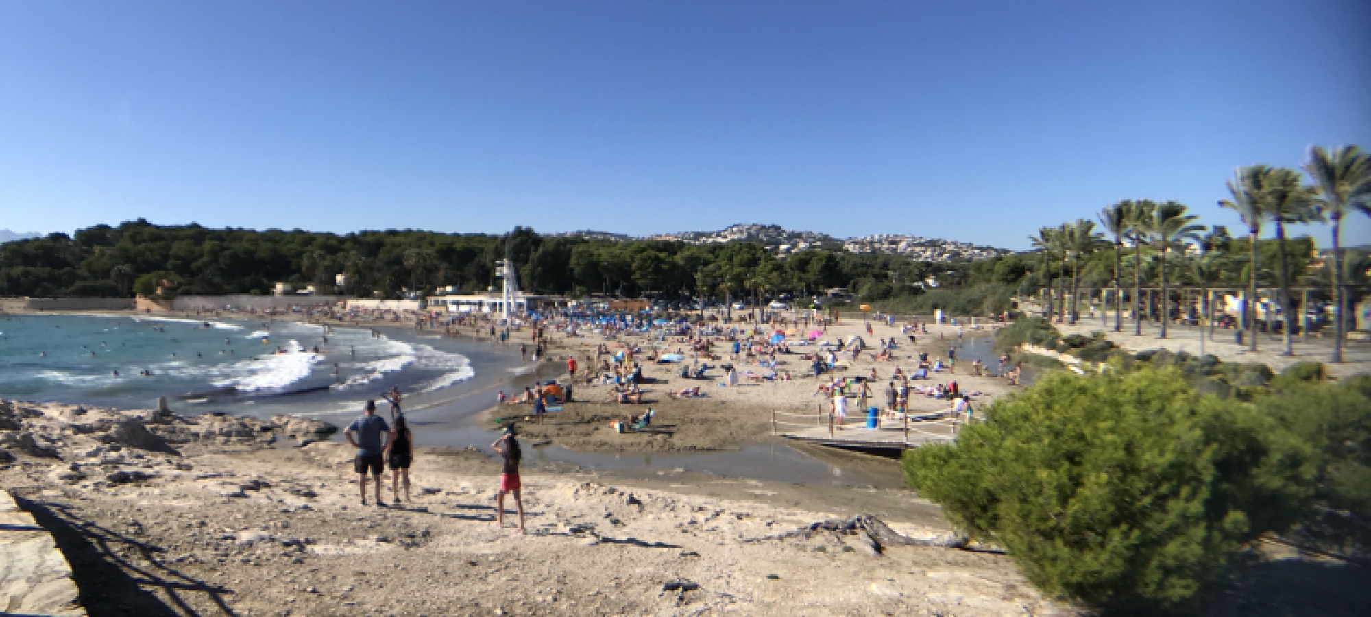 MORAIRA >> PLA DEL MAR> VILLA inden for en kort gåtur til byen og strande