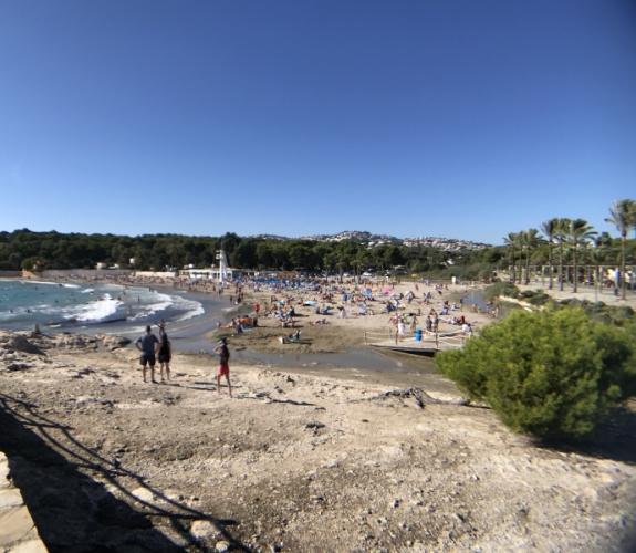 MORAIRA >> PLA DEL MAR> VILLA inden for en kort gåtur til byen og strande