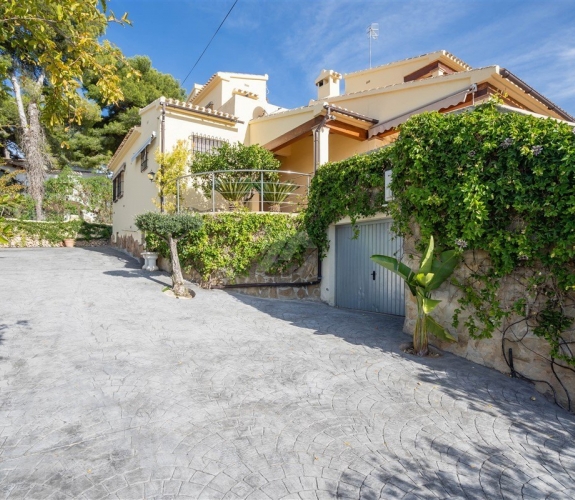 SPANIEN> COSTA BLANCA> MORAIRA> PLA DEL MAR - Stort og luksuriøst hus med 5 soveværelser, g...