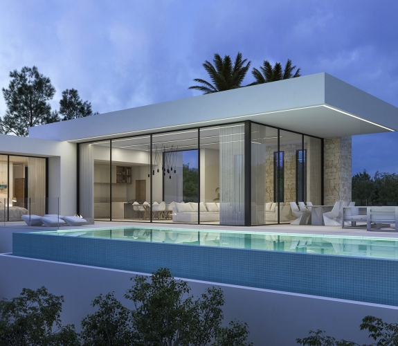 COSTA BLANCA >> MORAIRA >> FANADIX > NEW BUILD