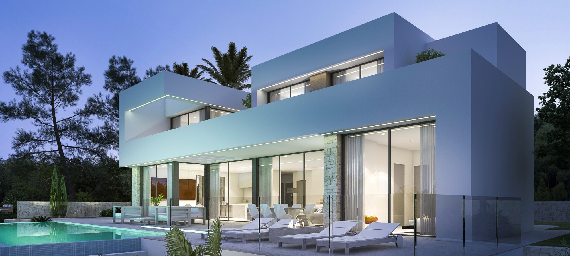 COSTA BLANCA >> MORAIRA > FANADIX > NEW BUILD VILLA