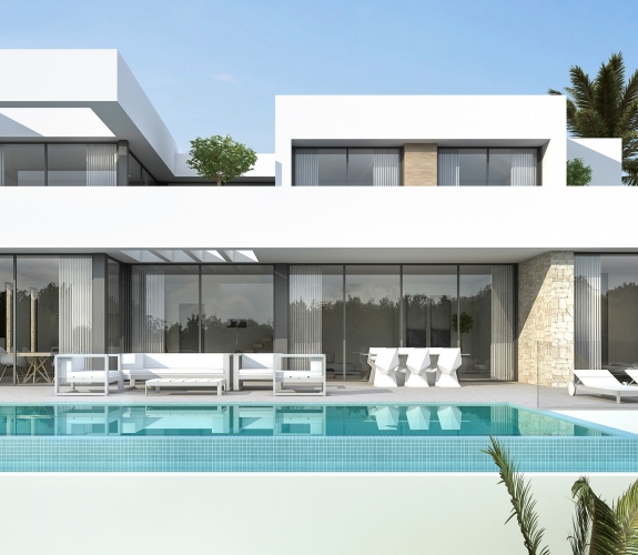 COSTA BLANCA >> MORAIRA > FANADIX > NEW BUILD VILLA