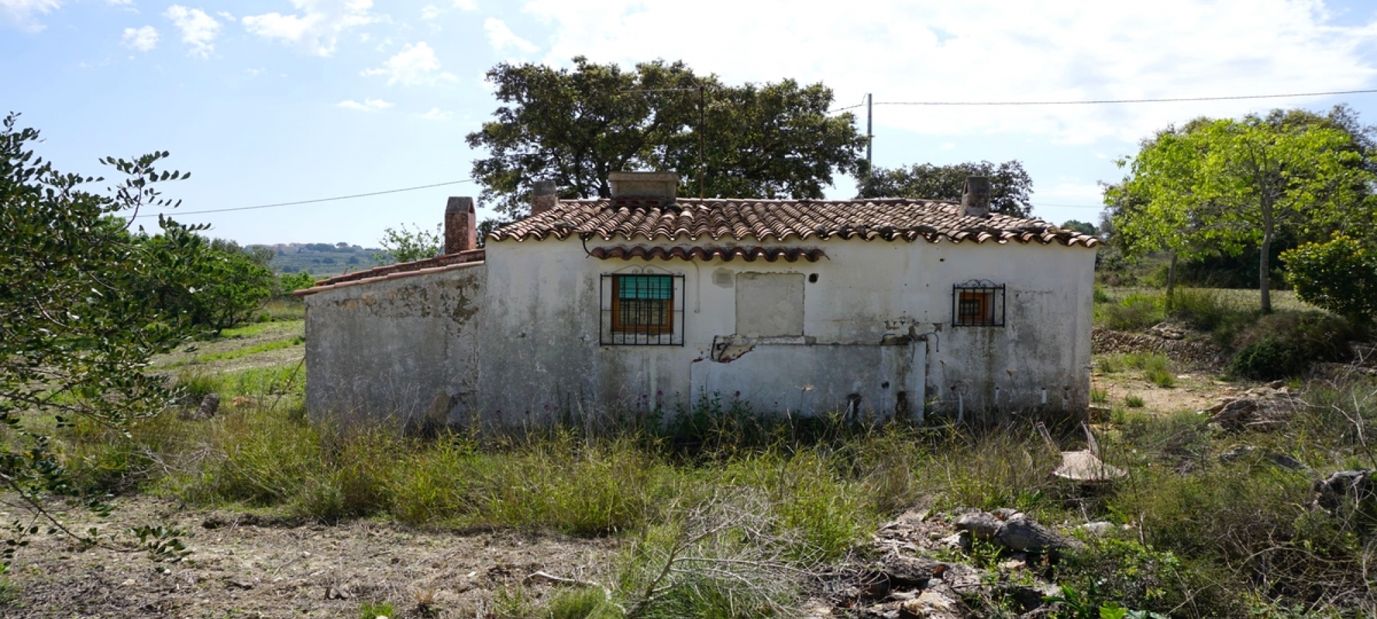 BENISSA >> BENIMALLUNT> FINCA til at renovere med panoramaudsigt