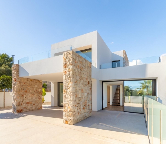 BENISSA >> LA FUSTERA - New build villa in modern style with 3 bedroom and close to the beach ...