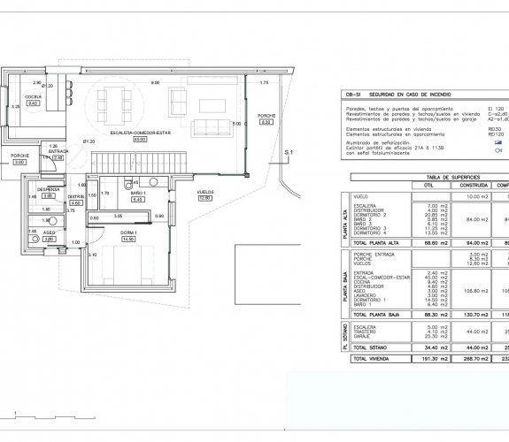 MORAIRA > BENIMEIT - New build villa in modern style and a total of 4 bedrooms