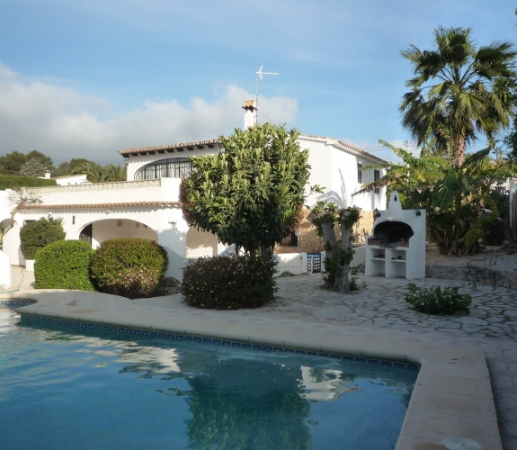 COSTA BLANCA >> MORAIRA> LA SABATERA - Villa med 5 soveværelser, gåafstand til faciliteter....