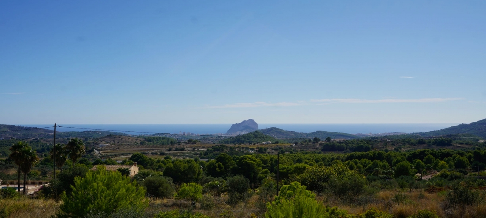 COSTA BLANCA >> BENISSA > Finca with panoramic sea views and private pool