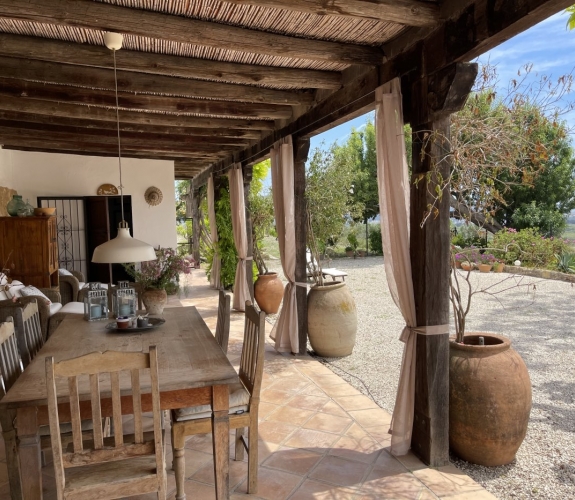 COSTA BLANCA >> MORAIRA - Traditional and centenary finca with 3 bedrooms and panoramic views