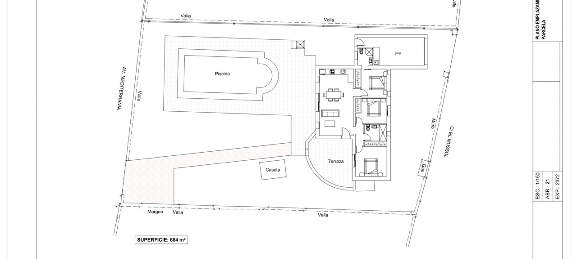 COSTA BLANCA >> BENISSA> BUENAVISTA - renoverede villa med 3 soveværelser og pool på en plan grund.