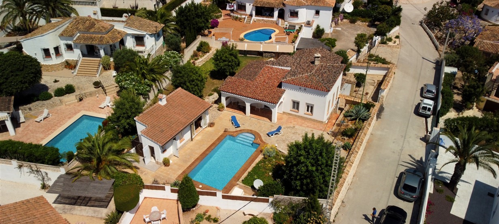 Benimeit, Moraira, Costa Blanca completely refurbished including pool and barbeque area.