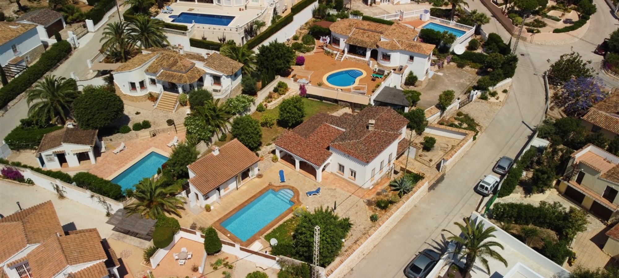 Benimeit, Moraira, Costa Blanca completely refurbished including pool and barbeque area.