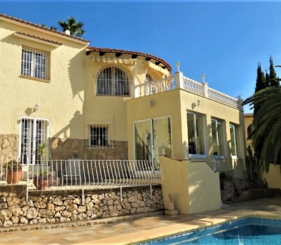 Benissa, Montemar with guest apartment and private swimming pool