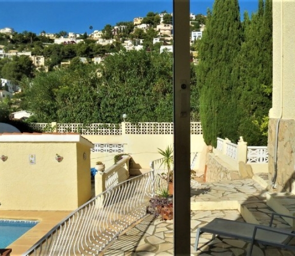 Benissa, Montemar with guest apartment and private swimming pool