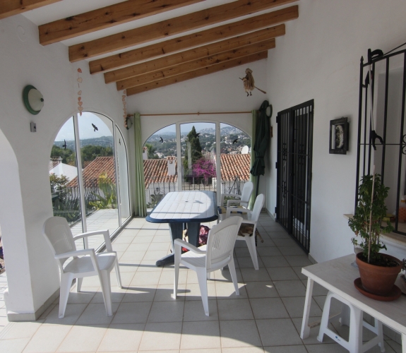 Sea view villa in Pla del Mar for sale, walking distance to Moraira and beaches.