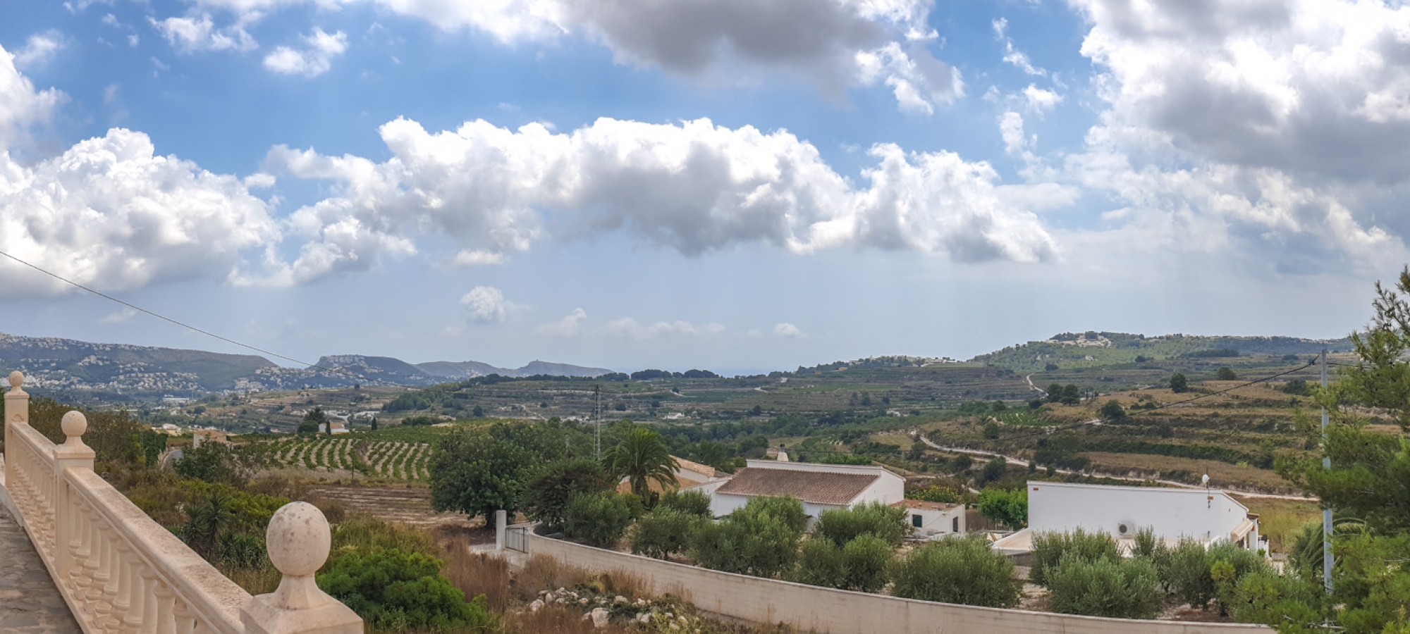 Moraira country house for sale with panoramic views