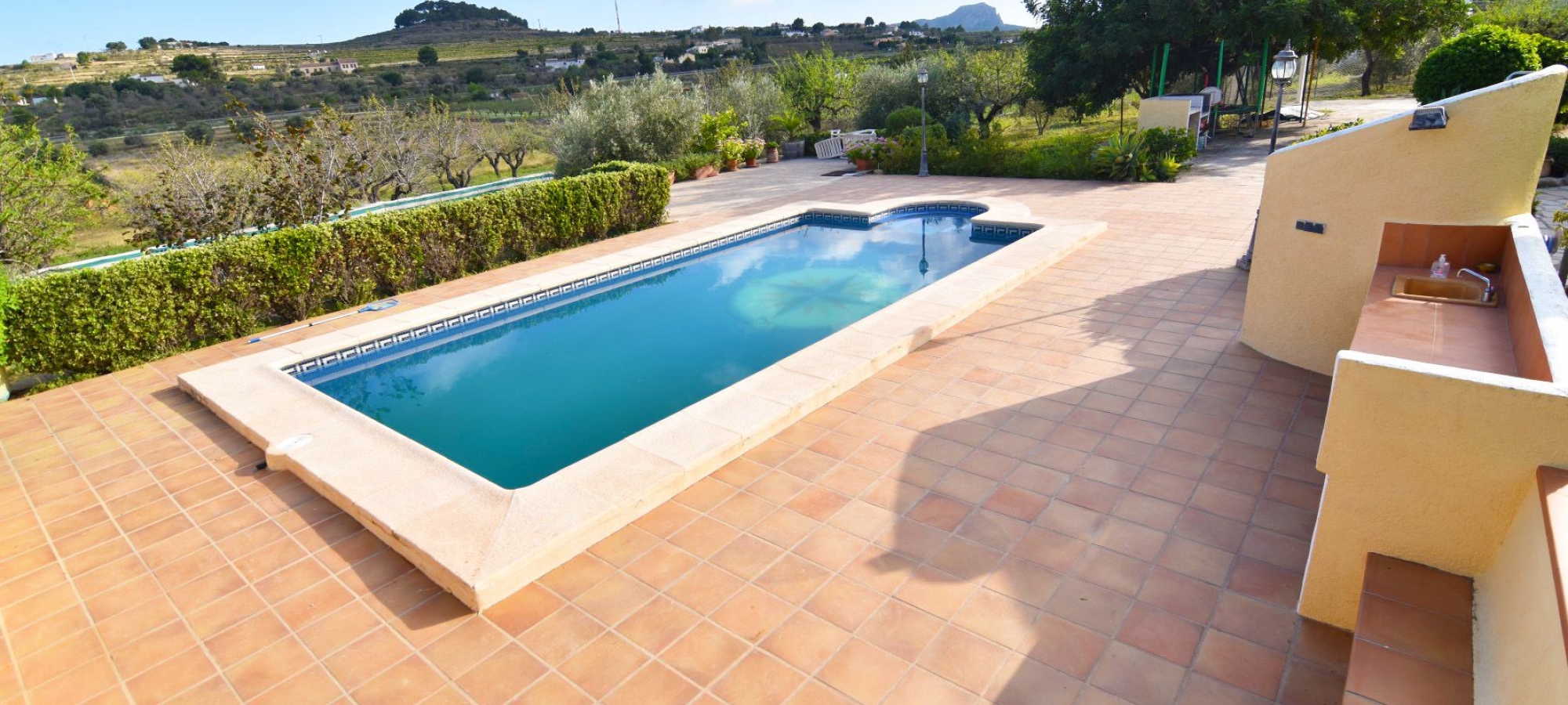 Benissa, Costa Blanca with 5 bedrooms, panoramic views and private swimming pool