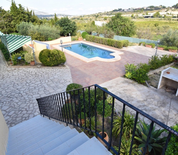 Benissa, Costa Blanca with 5 bedrooms, panoramic views and private swimming pool